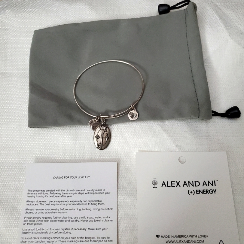 Alex and Ani Key to life bracelet